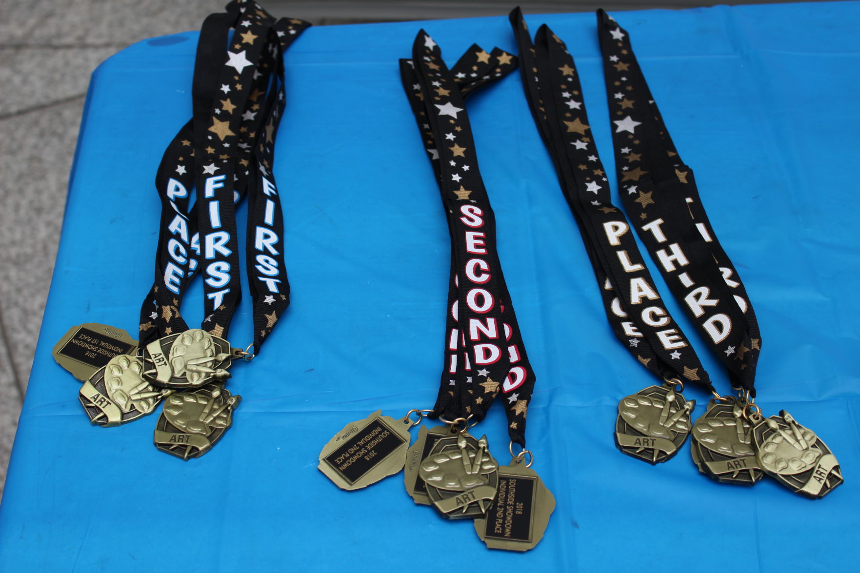 Southside Showdown medals
